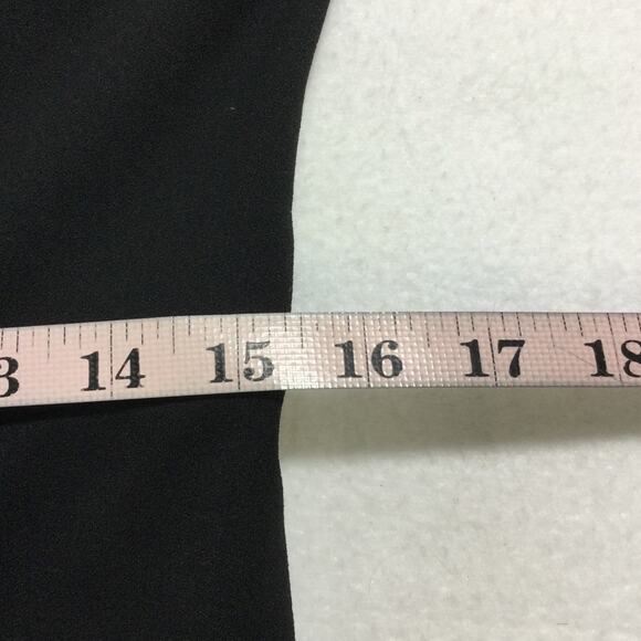 B.DARLIN SZ 15 /16 black one shoulder asymmetrical cutout formal maxi dress B116 - Picture 6 of 7